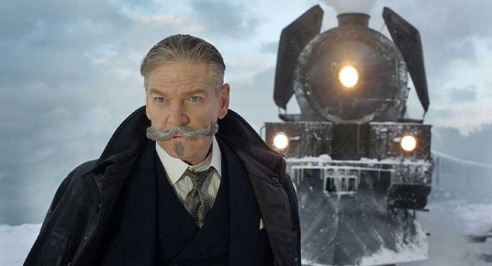 Kenneth Branagh stars in Twentieth Century Fox’s “Murder on the Orient Express.”