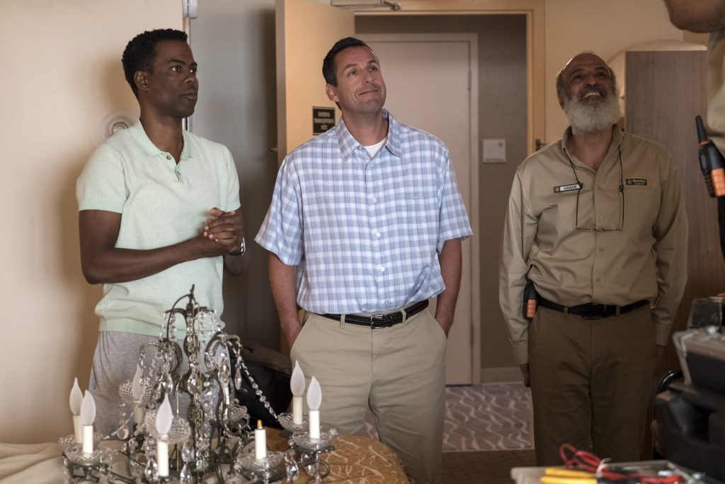 Chris Rock and Adman Sandler in The Week Of (2018). Photo Credit: Macall Polay