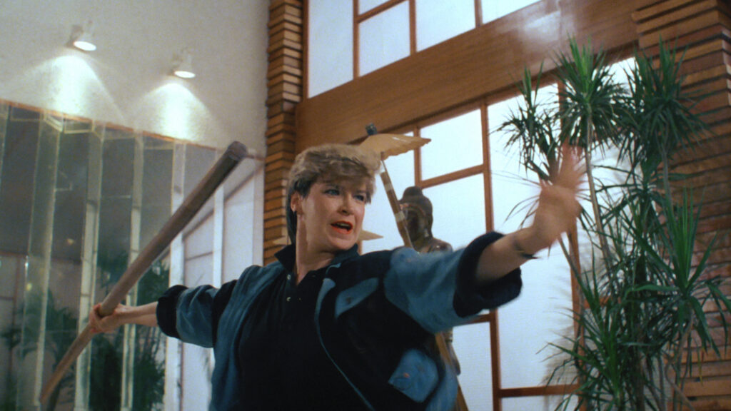 Cynthia Rothrock in Yes, Madam! (1985)