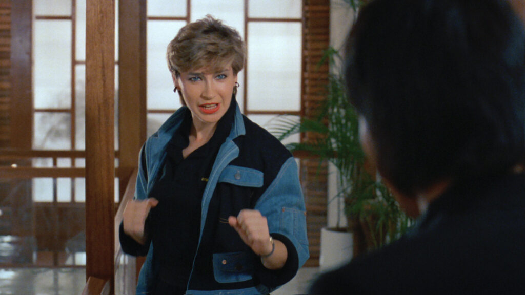 Cynthia Rothrock in Yes, Madam! (1985)