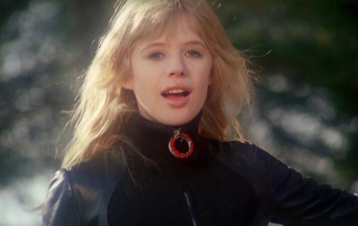 Marianne Faithfull in The Girl on a Motorcycle (1968)