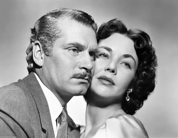 Laurence Olivier and Jennifer Jones in Carrie (1952)