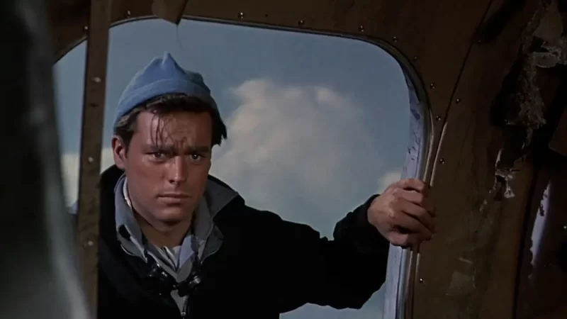 Robert Wagner in The Mountain (1956)