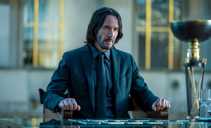 Keanu Reeves as John Wick in John Wick: Chapter 4. Photo Credit: Murray Close