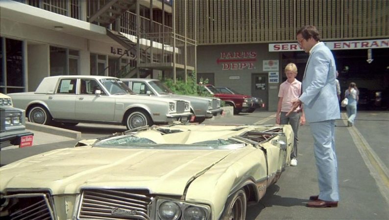 Chevy Chase and Anthony Michael Hall in National Lampoon's Vacation (1983)