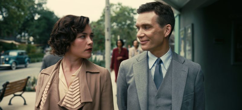 Florence Pugh and Cillian Murphy in Oppenheimer (2023)