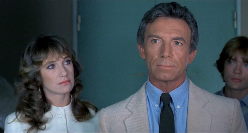 Anthony Franciosa and Daria Nicolodi in Tenebrae (1982)