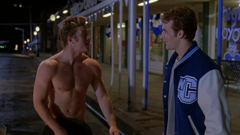 Scott Caan and James Van Der Beek in Varsity Blues (1999)